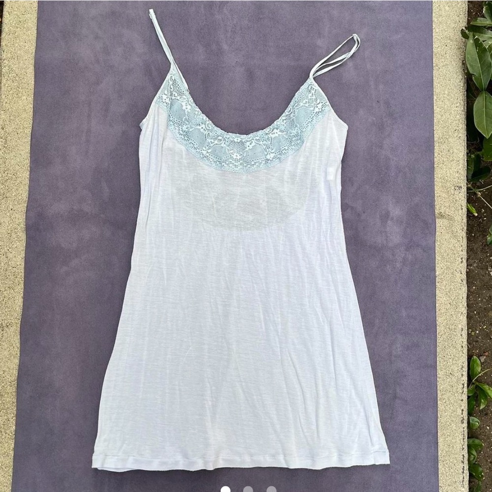 Joelle by la perla slip dress in baby blue